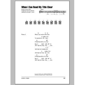 When I Can Read My Title Clear