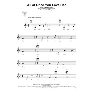 All At Once You Love Her