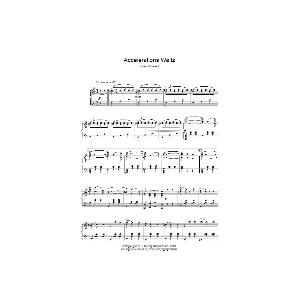 Accelerations Waltz, Op. 234