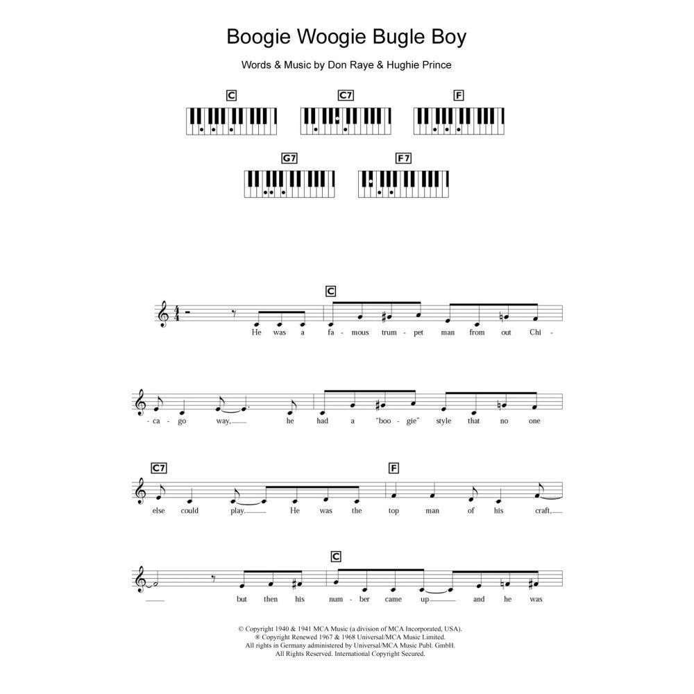 Boogie Woogie Bugle Boy