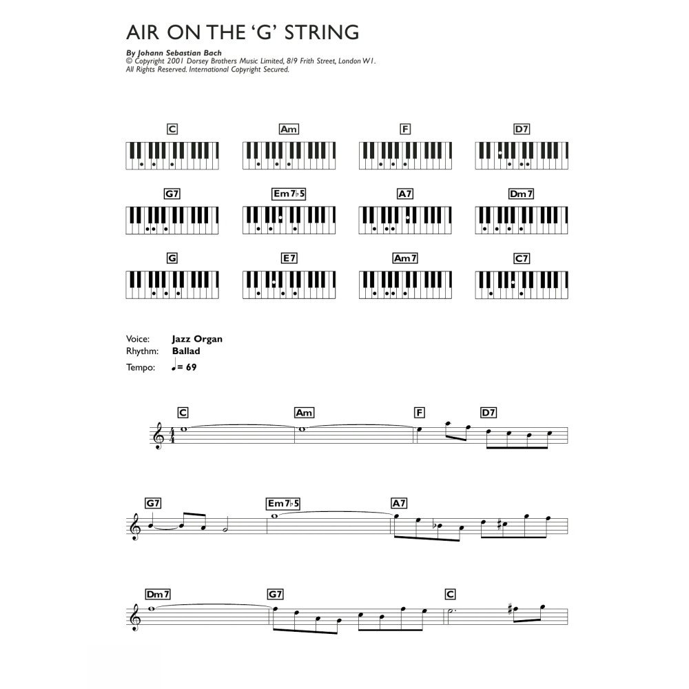 Air On The G String (from Suite No.3 in D Major)