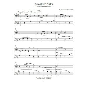 Sneakin' Cake