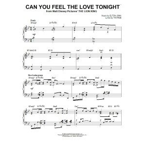 Can You Feel The Love Tonight [Jazz version] (from The Lion King) (arr. Brent Edstrom)