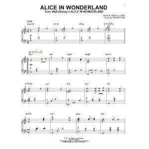 Alice In Wonderland [Jazz version] (arr. Brent Edstrom)