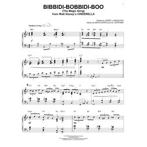 Bibbidi-Bobbidi-Boo (The Magic Song) (from Cinderella) [Jazz version] (arr. Brent Edstrom)