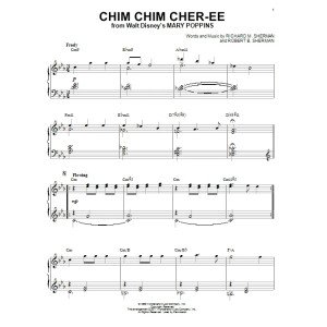 Chim Chim Cher-ee [Jazz version] (from Mary Poppins) (arr. Brent Edstrom)