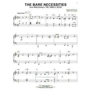 The Bare Necessities [Jazz version] (from The Jungle Book) (arr. Brent Edstrom)