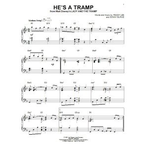 He's A Tramp [Jazz version] (from Lady And The Tramp) (arr. Brent Edstrom)