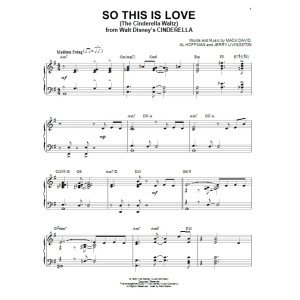 So This Is Love (from Cinderella) [Jazz version] (arr. Brent Edstrom)