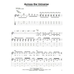 Across The Universe