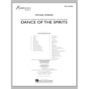 Dance Of The Spirits - Partitur