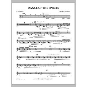 Dance Of The Spirits - Bb Clarinet 3