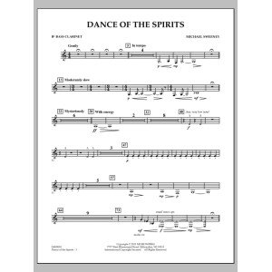 Dance Of The Spirits - Bb Bass Clarinet