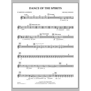 Dance Of The Spirits - Eb Baritone Saxophone