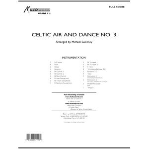 Celtic Air & Dance No. 3 - Full Score