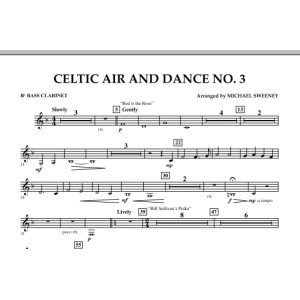 Celtic Air & Dance No. 3 - Bb Bass Clarinet