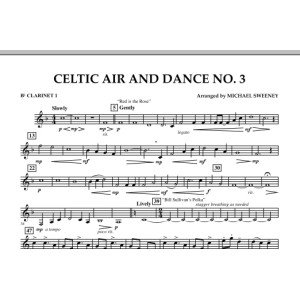 Celtic Air & Dance No. 3 - Bb Clarinet 1