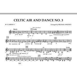 Celtic Air & Dance No. 3 - Bb Clarinet 2