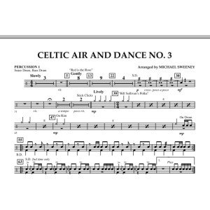 Celtic Air & Dance No. 3 - Percussion 1