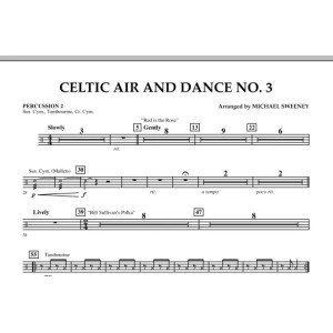 Celtic Air & Dance No. 3 - Percussion 2
