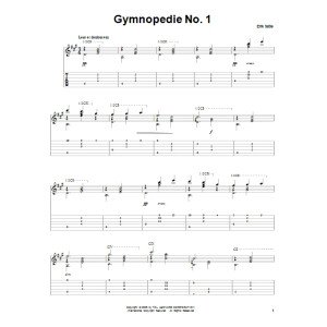 Gymnopedie No. 1