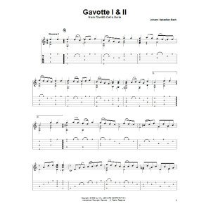 Gavotte I & II (from the 6th Cello Suite)