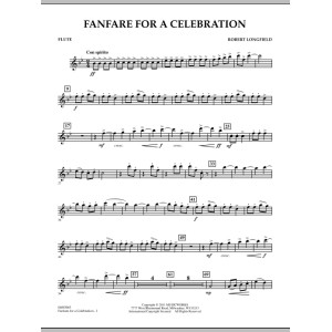 Fanfare For A Celebration - Flute