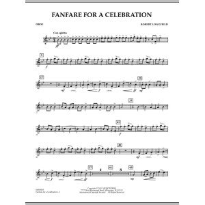 Fanfare For A Celebration - Oboe