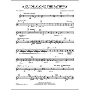 A Guide Along The Pathway - Bb Clarinet 2