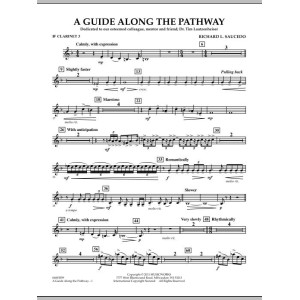 A Guide Along The Pathway - Bb Clarinet 3