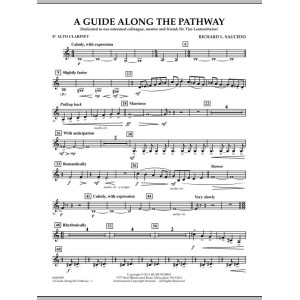 A Guide Along The Pathway - Eb Alto Clarinet
