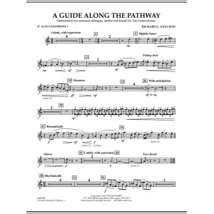 A Guide Along The Pathway - Eb Alto Saxophone 1