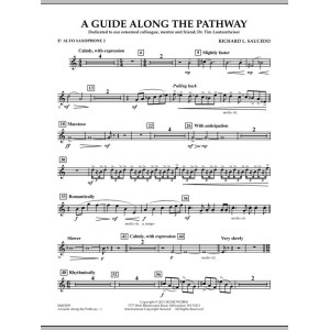 A Guide Along The Pathway - Eb Alto Saxophone 2