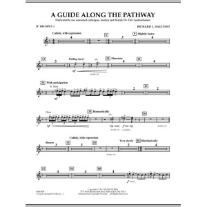 A Guide Along The Pathway - Bb Trumpet 1