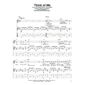 Think Of Me (from The Phantom Of The Opera)