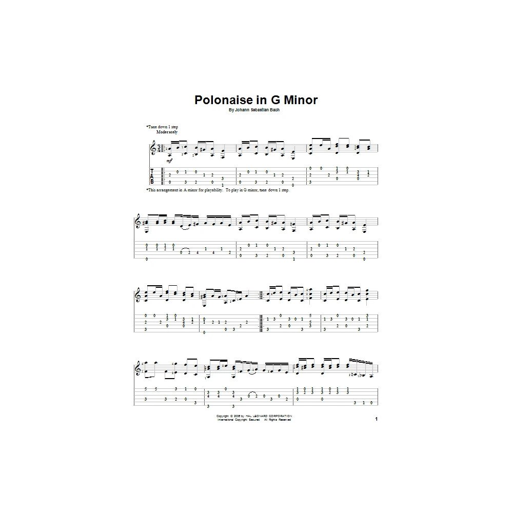 Polonaise In G Minor