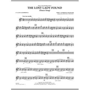 The Lost Lady Found (from "Lincolnshire Posy") - Eb Alto Saxophone 1
