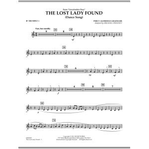The Lost Lady Found (from "Lincolnshire Posy") - Bb Trumpet 1
