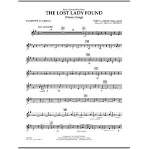 The Lost Lady Found (from "Lincolnshire Posy") - Eb Baritone Saxophone