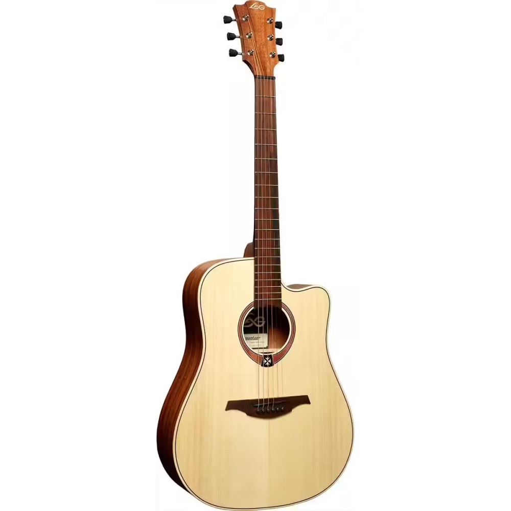 La guitarra Lag Tramontane T70dc es un instrumento de alta calidad, ideal para músicos de todos los niveles. Con su cuerpo de 
