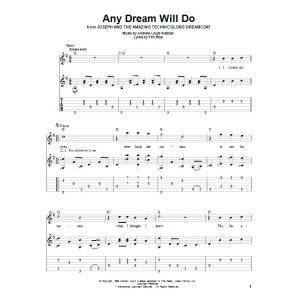 Any Dream Will Do (from Joseph and the Amazing Technicolor Dreamcoat)