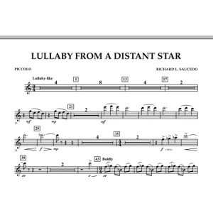 Lullaby From A Distant Star - Piccolo