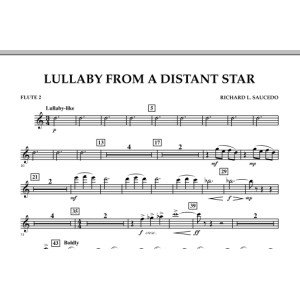 Lullaby From A Distant Star - Flute 2