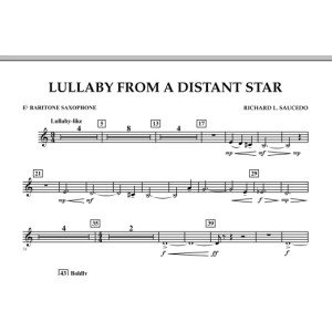 Lullaby From A Distant Star - Eb Baritone Saxophone