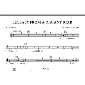 Lullaby From A Distant Star - Bb Trumpet 2