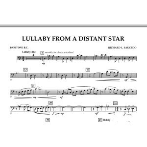 Lullaby From A Distant Star - Baritone B.C.