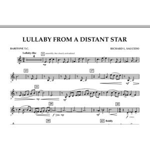 Lullaby From A Distant Star - Baritone T.C.