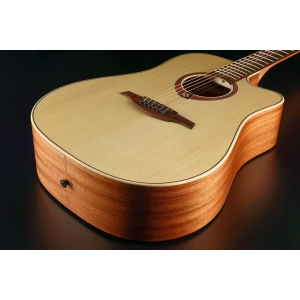 La guitarra Lag Tramontane T70dc es un instrumento de alta calidad, ideal para músicos de todos los niveles. Con su cuerpo de 