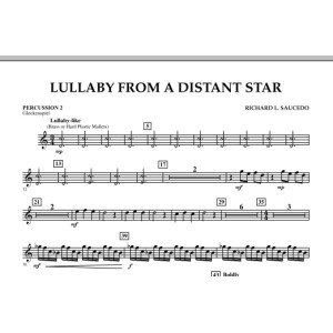 Lullaby From A Distant Star - Percussion 2
