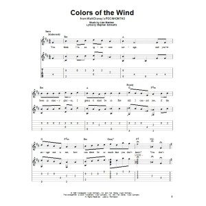 Colors Of The Wind (from Pocahontas)